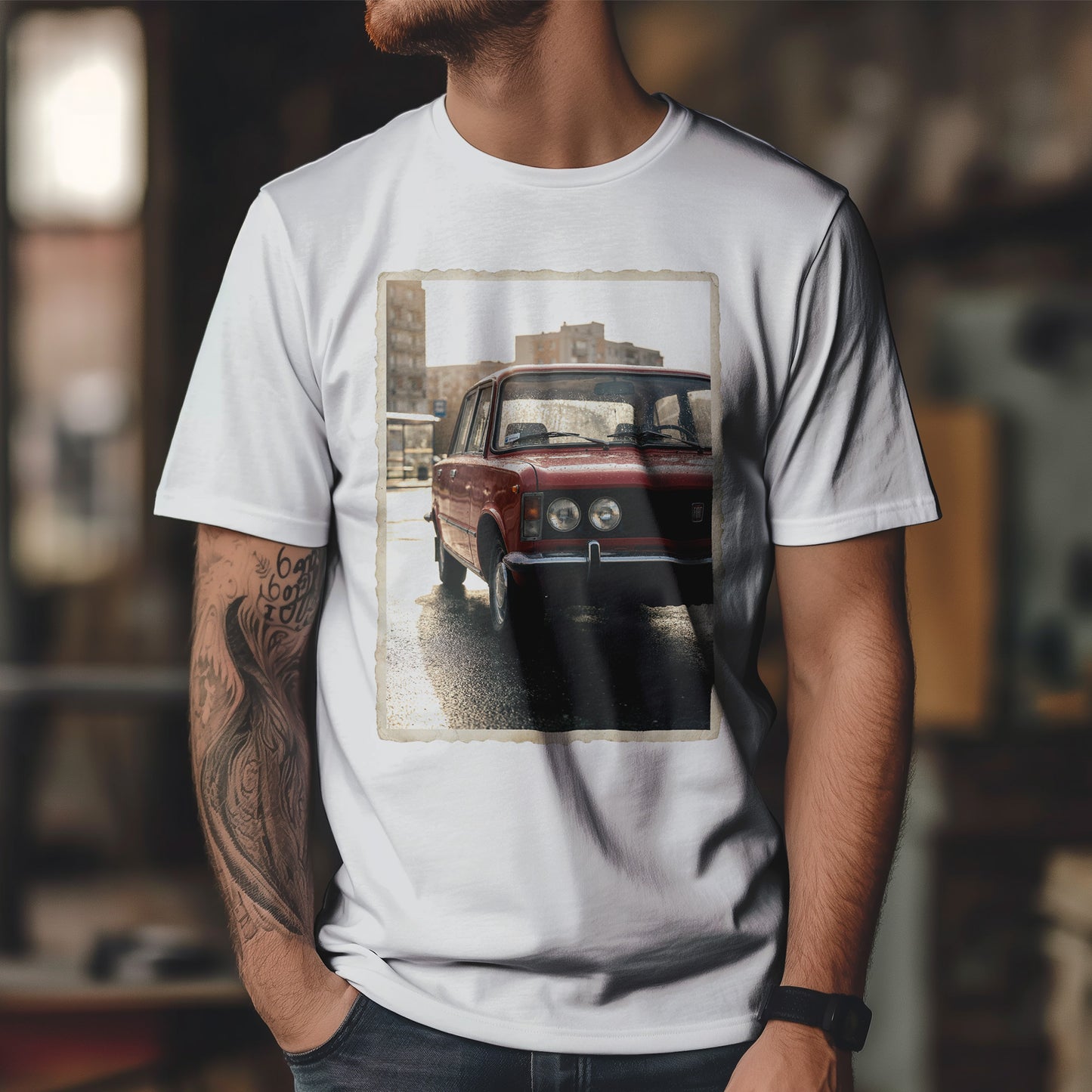 Duży Fiat 125p - Czerwony Klasyk