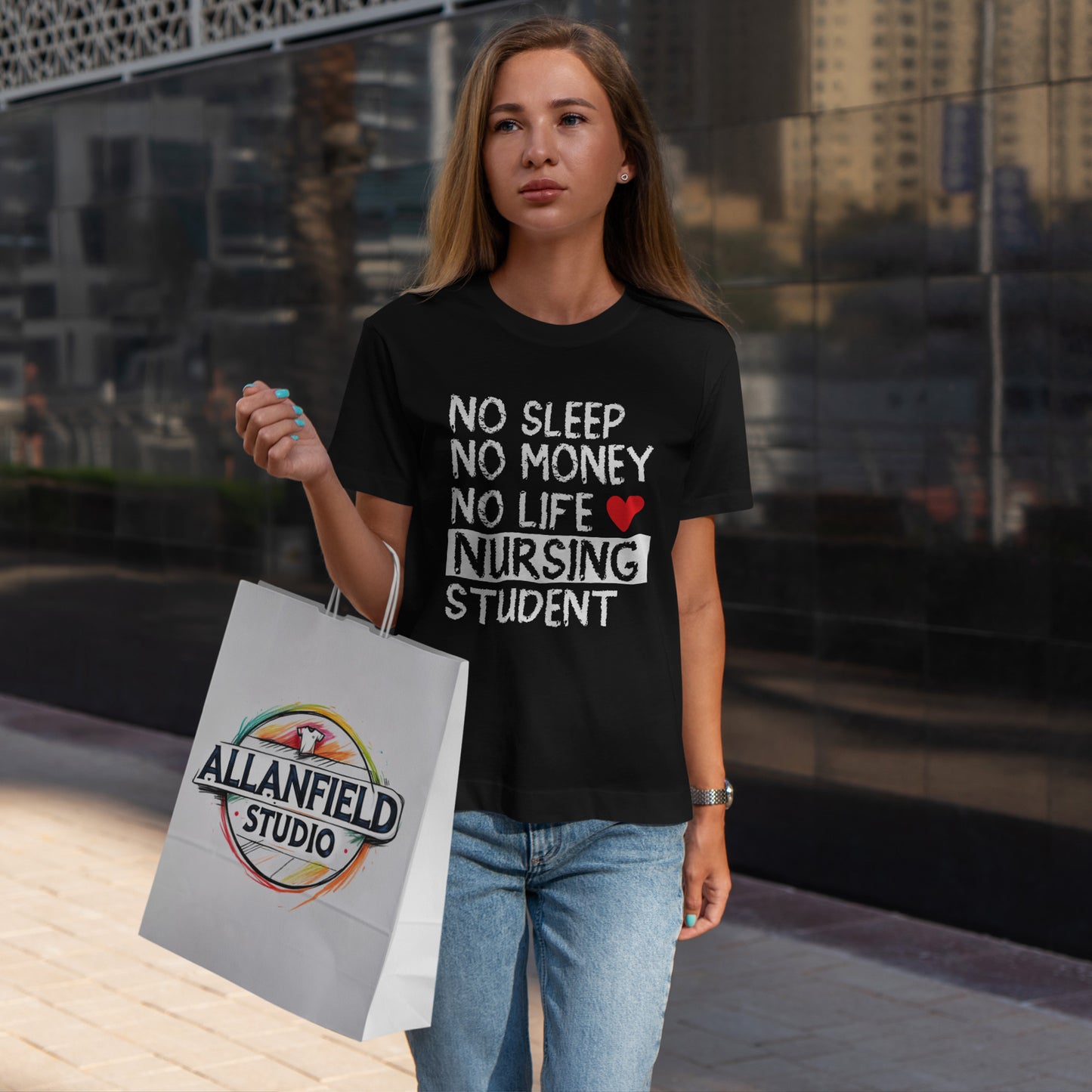 Student Pielęgniarstwa - No Sleep No Money No Life