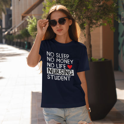 Student Pielęgniarstwa - No Sleep No Money No Life