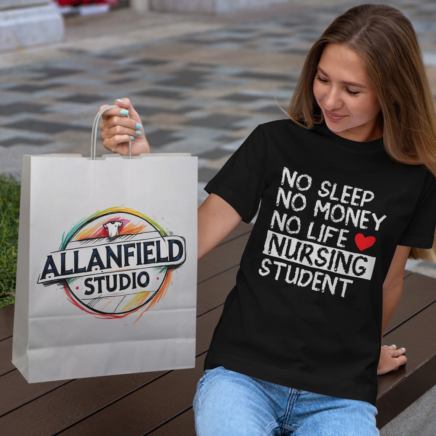 Student Pielęgniarstwa - No Sleep No Money No Life
