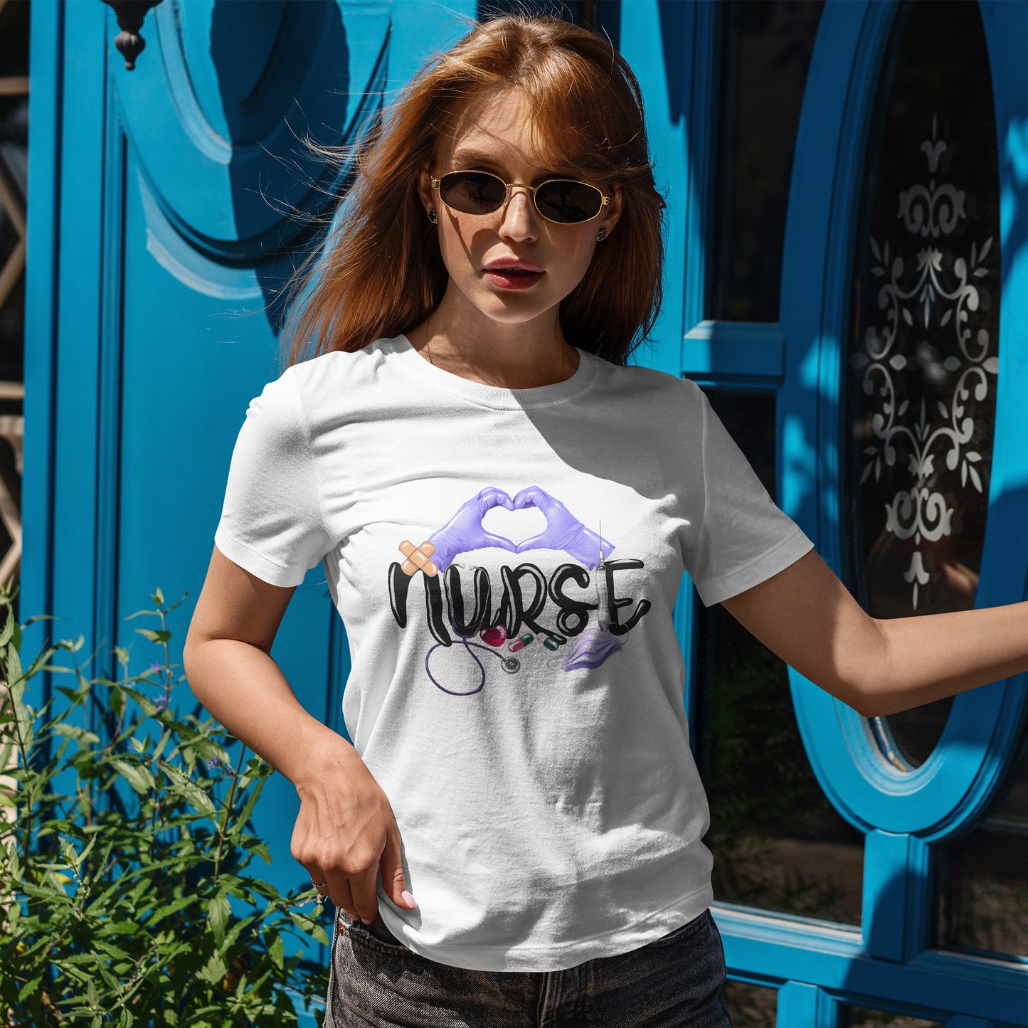 NURSE - serce w rękawiczkach