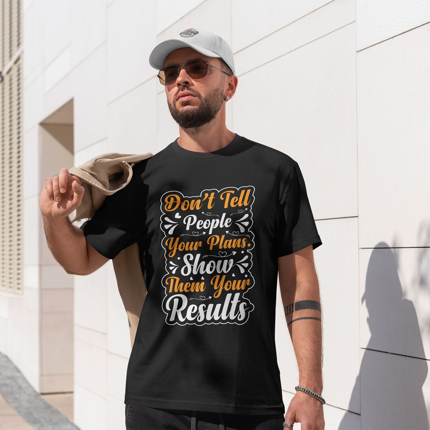 Don't Tell People Your Plans - koszulka motywacyjna