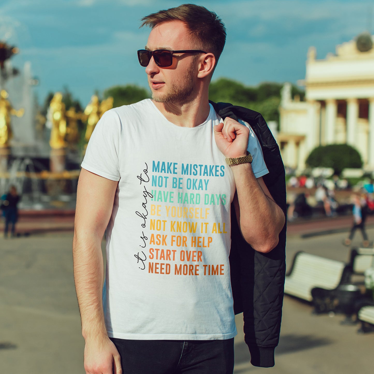 It's Okay To... koszulka ze wsparciem