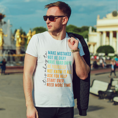 It's Okay To... koszulka ze wsparciem