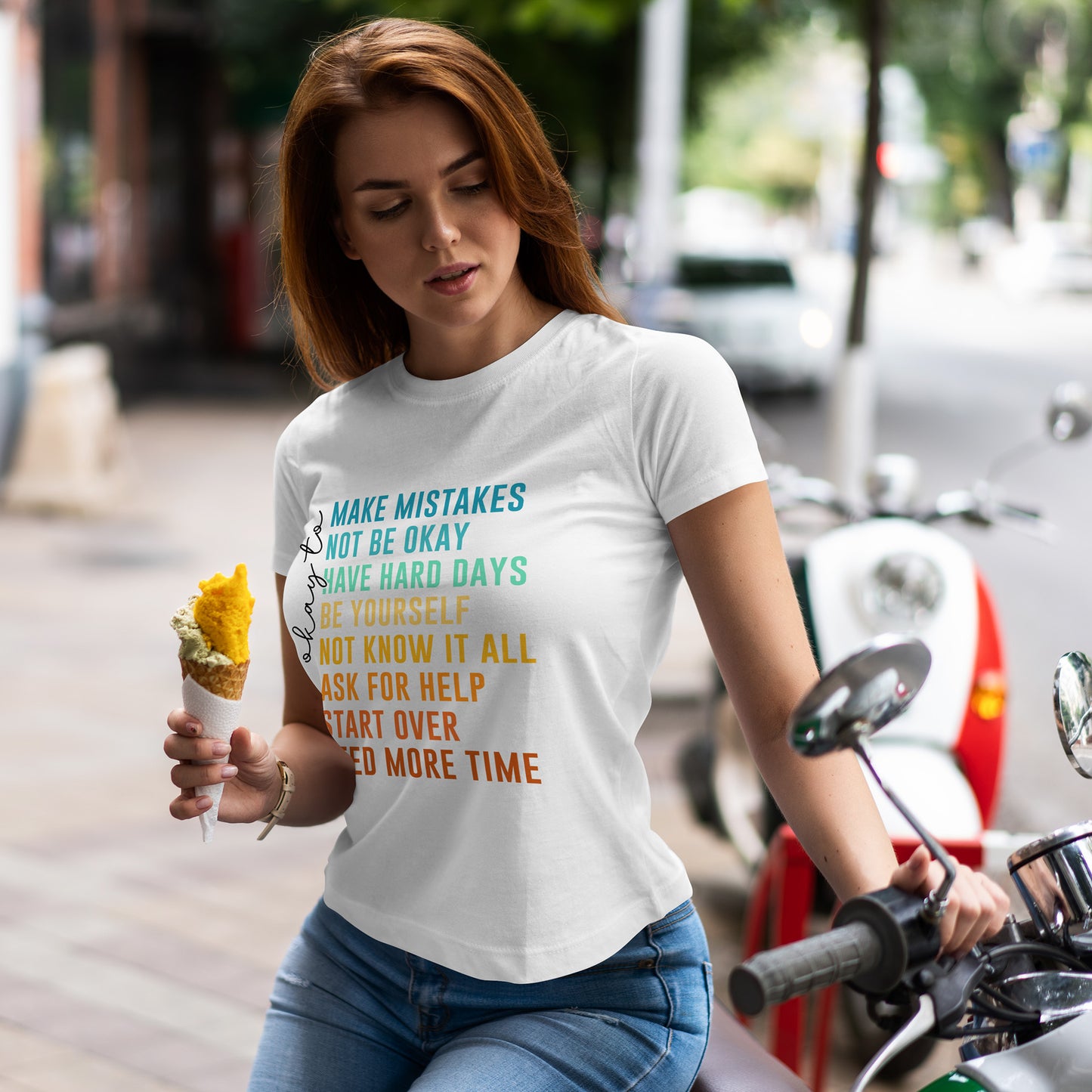 It's Okay To... koszulka ze wsparciem