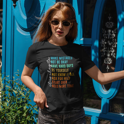 It's Okay To... koszulka ze wsparciem