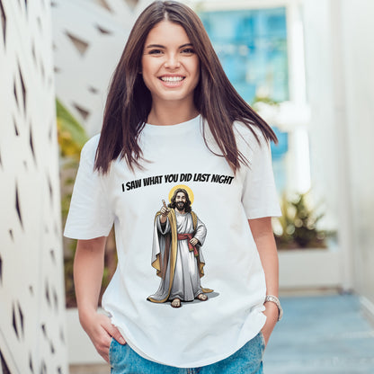 Widziałem co zrobiłeś zeszłej nocy... memiczny klimat z Jezusem