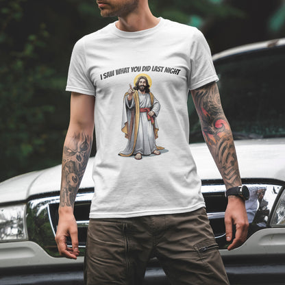 Widziałem co zrobiłeś zeszłej nocy... memiczny klimat z Jezusem