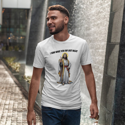 Widziałem co zrobiłeś zeszłej nocy... memiczny klimat z Jezusem