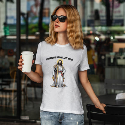 Widziałem co zrobiłeś zeszłej nocy... memiczny klimat z Jezusem