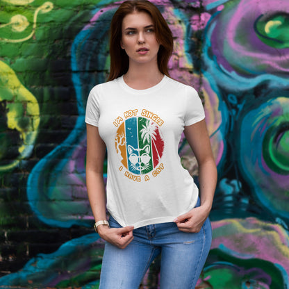 Nie jestem singlem, mam kota - retro koci vibe