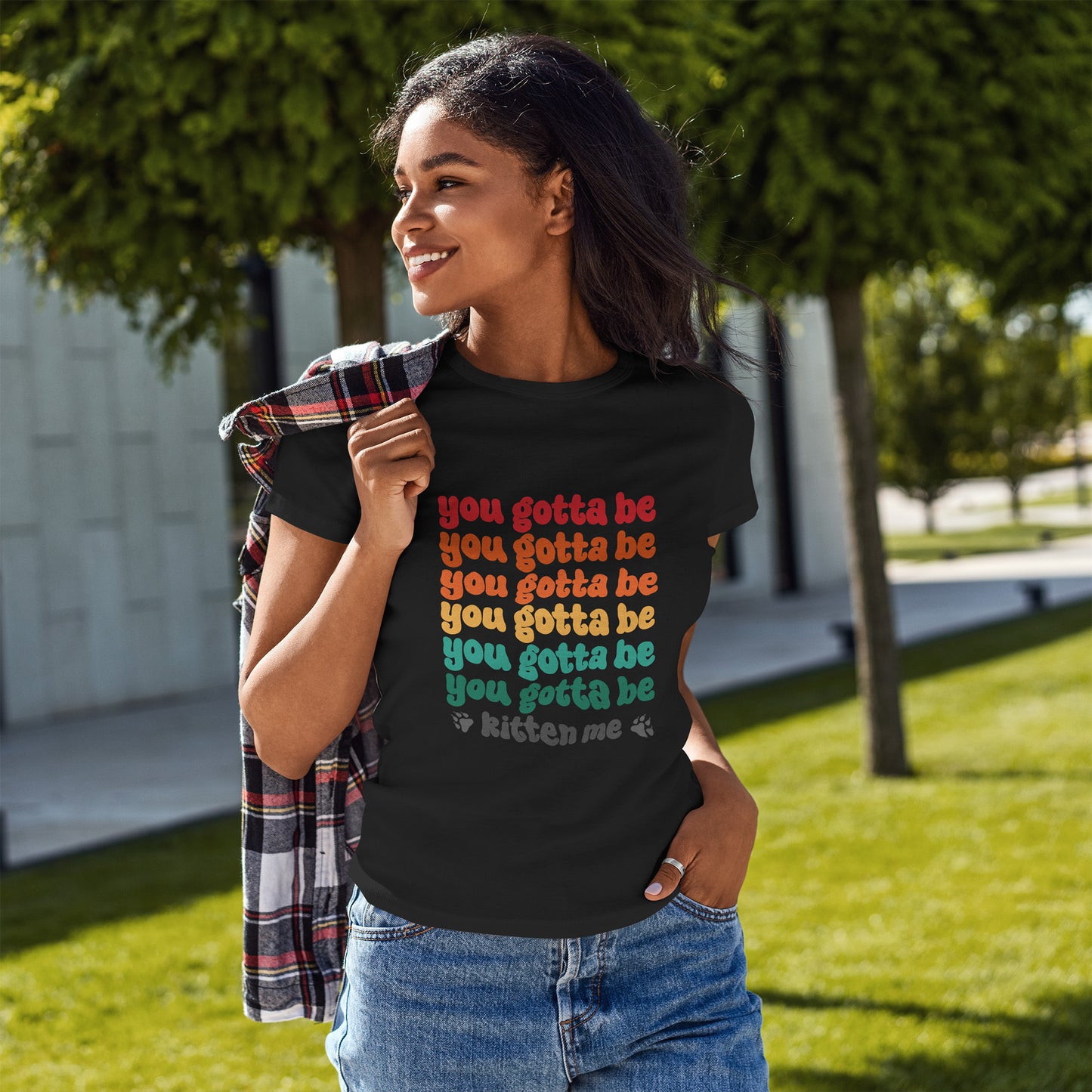 You Gotta Be… Kitten Me - koci tekst w retro kolorach