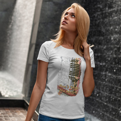 Koszulka retro vintage "Don't stop the music"