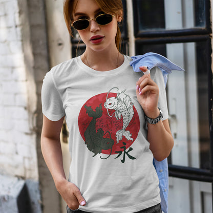 Koi Yin Yang - japoński symbol wody