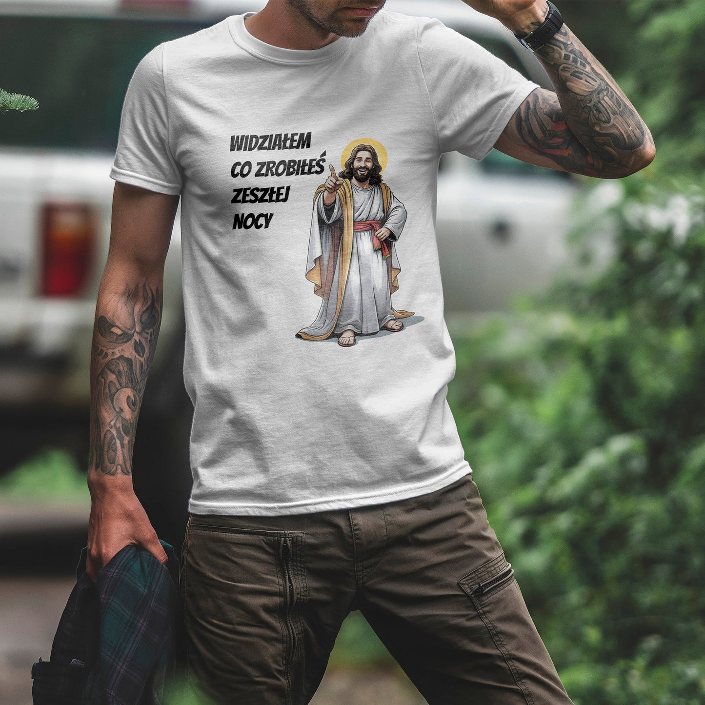Widziałem co zrobiłeś zeszłej nocy... memiczny klimat z Jezusem