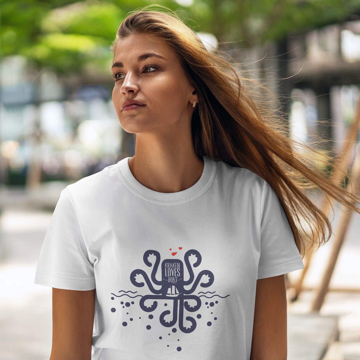Kraken Loves Boat - morski humor na luzie