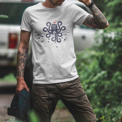 Kraken Loves Boat - morski humor na luzie