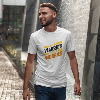 Be a Warrior Not a Worrier - koszulka motywacyjna