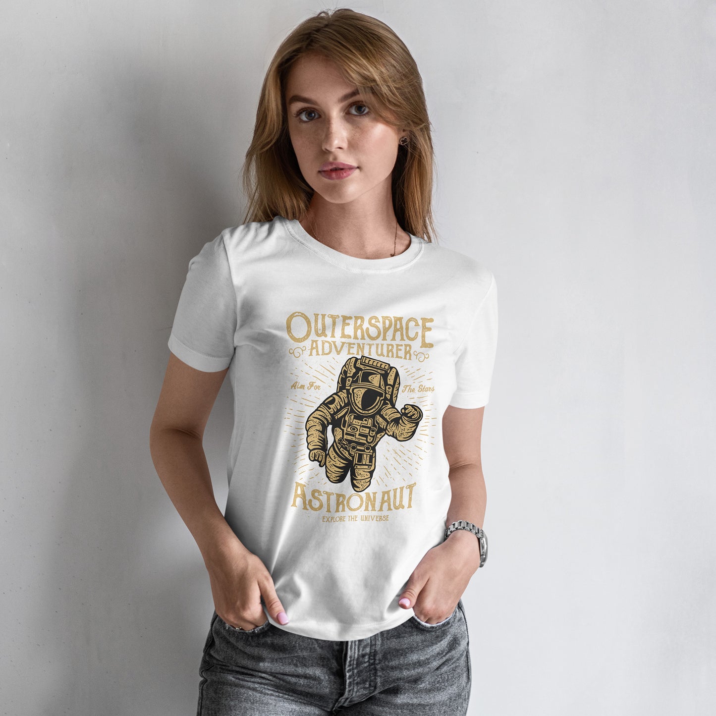 Outerspace Adventurer Astronaut