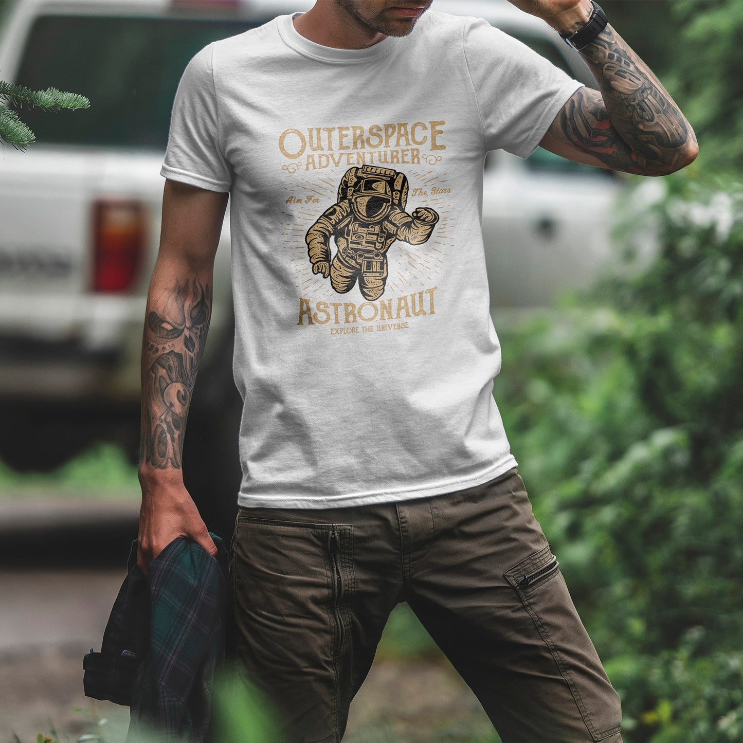 Outerspace Adventurer Astronaut