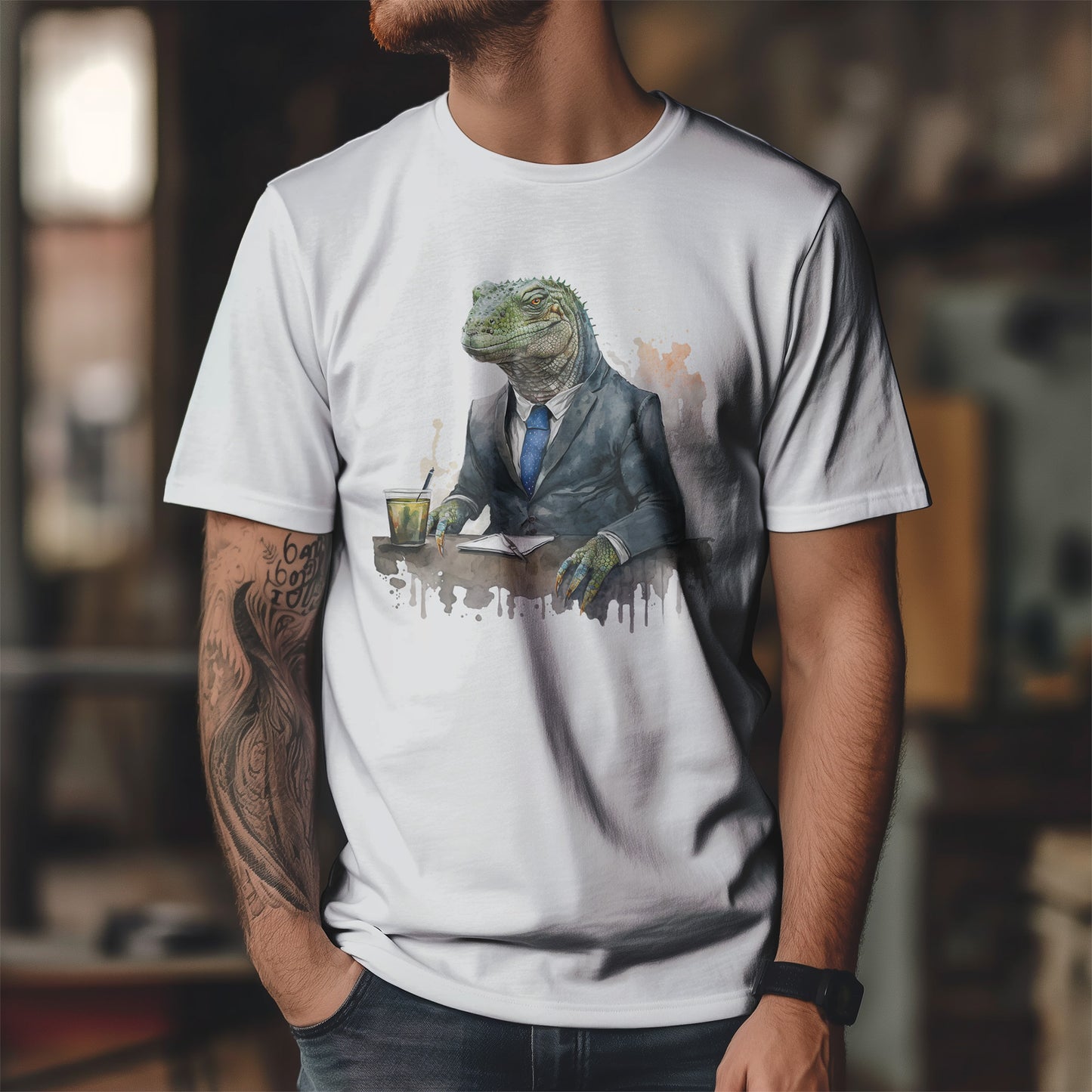 Reptilianin w garniturze - zimna krew w biznesie