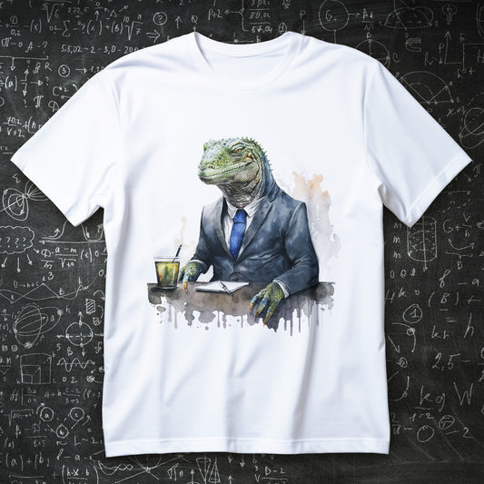Reptilianin w garniturze - zimna krew w biznesie
