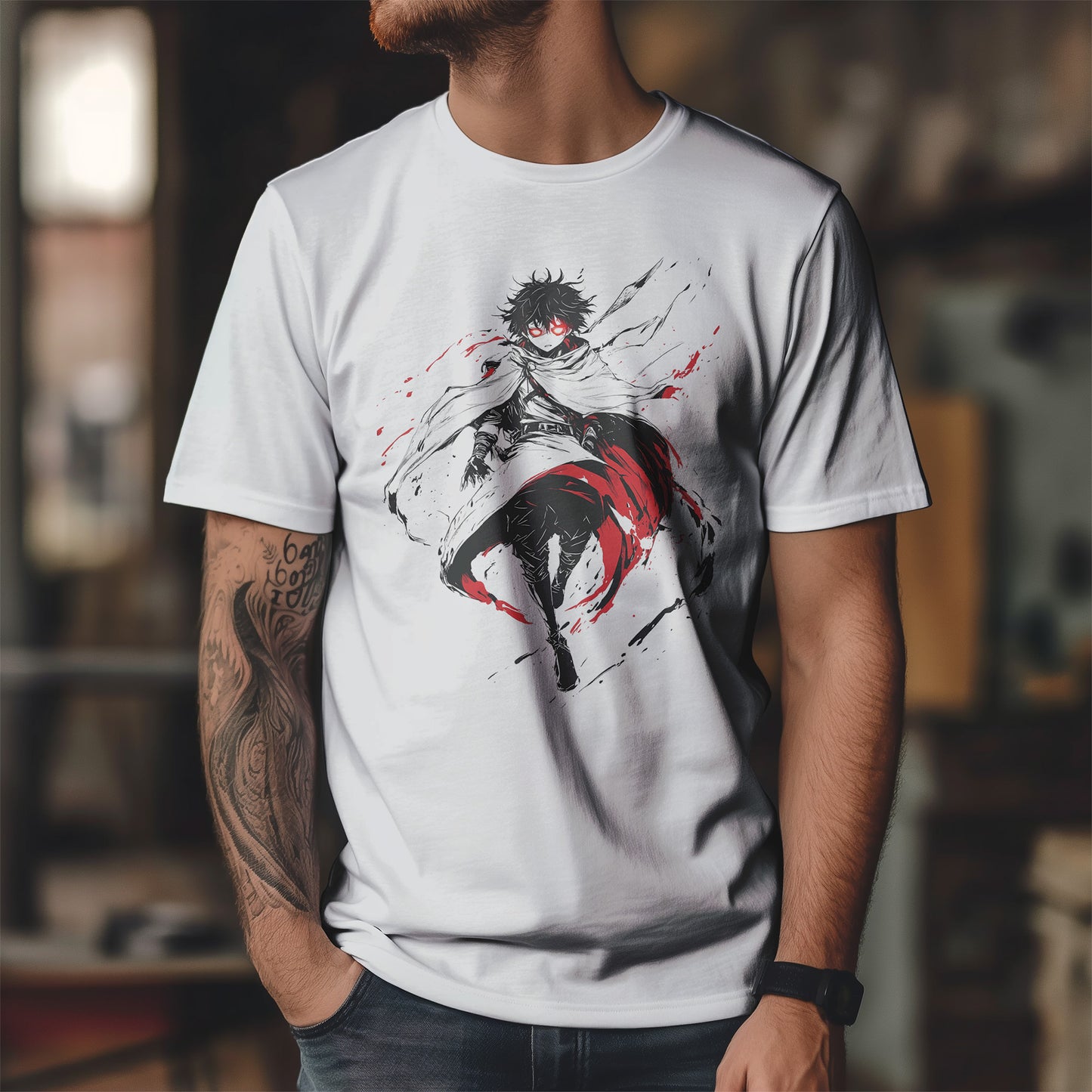Mystic Manga Hero - czerwonooki wojownik