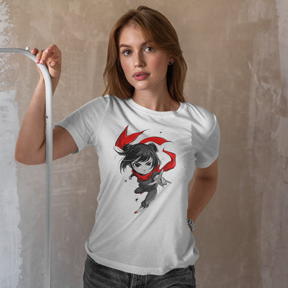 Czerwona Kunoichi - ninja girl anime