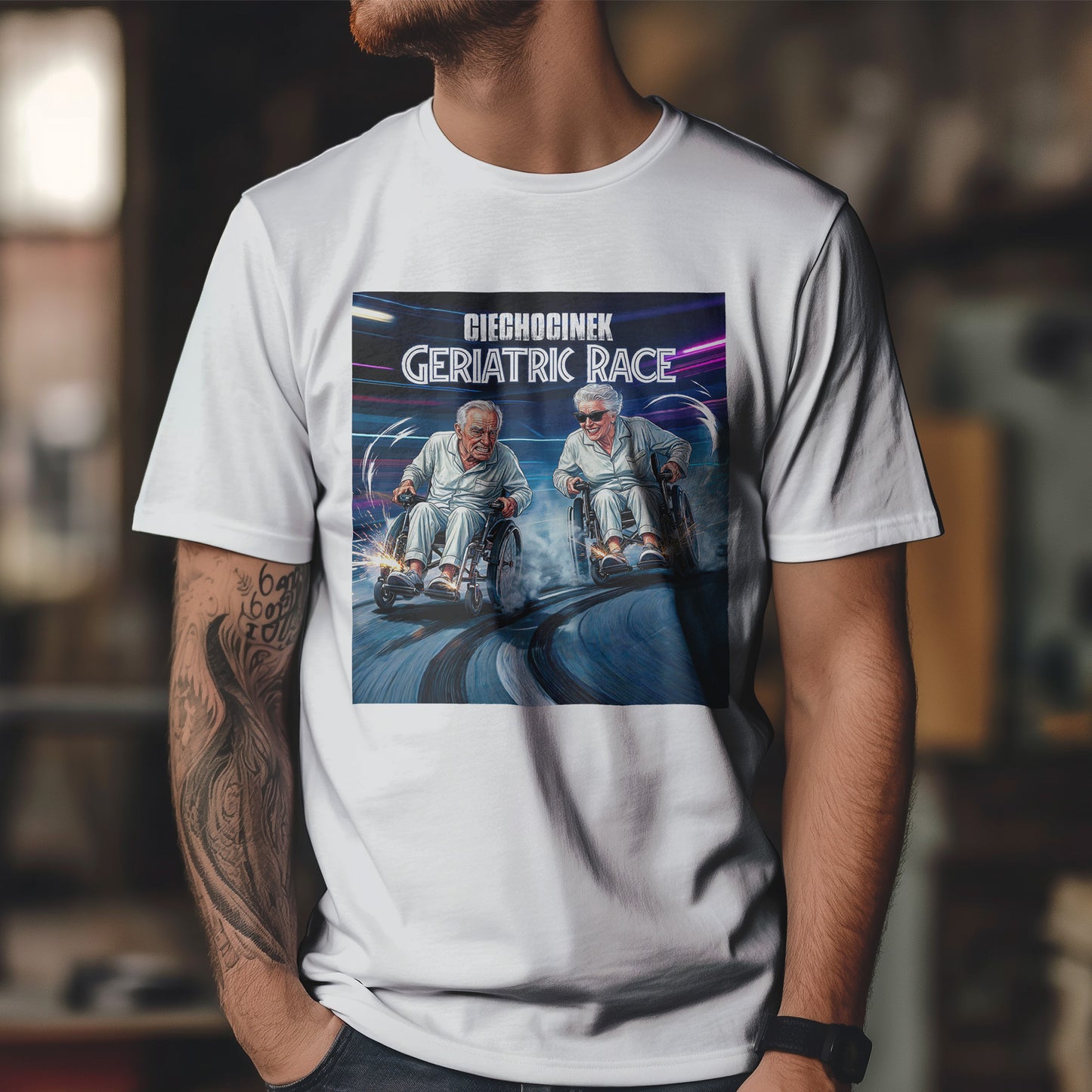 Ciechocinek: Geriatric Race - emerycki drift na pełnym gazie