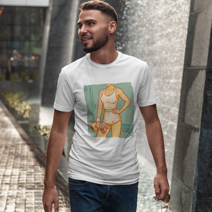 Sport Is Sexy: Siłownia - retro fitness z hantlem