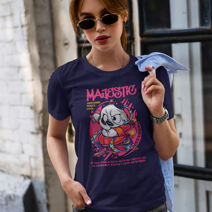 MAJESTIC - panda graffiti w stylu lat 90.