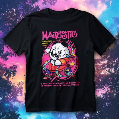 MAJESTIC - panda graffiti w stylu lat 90.