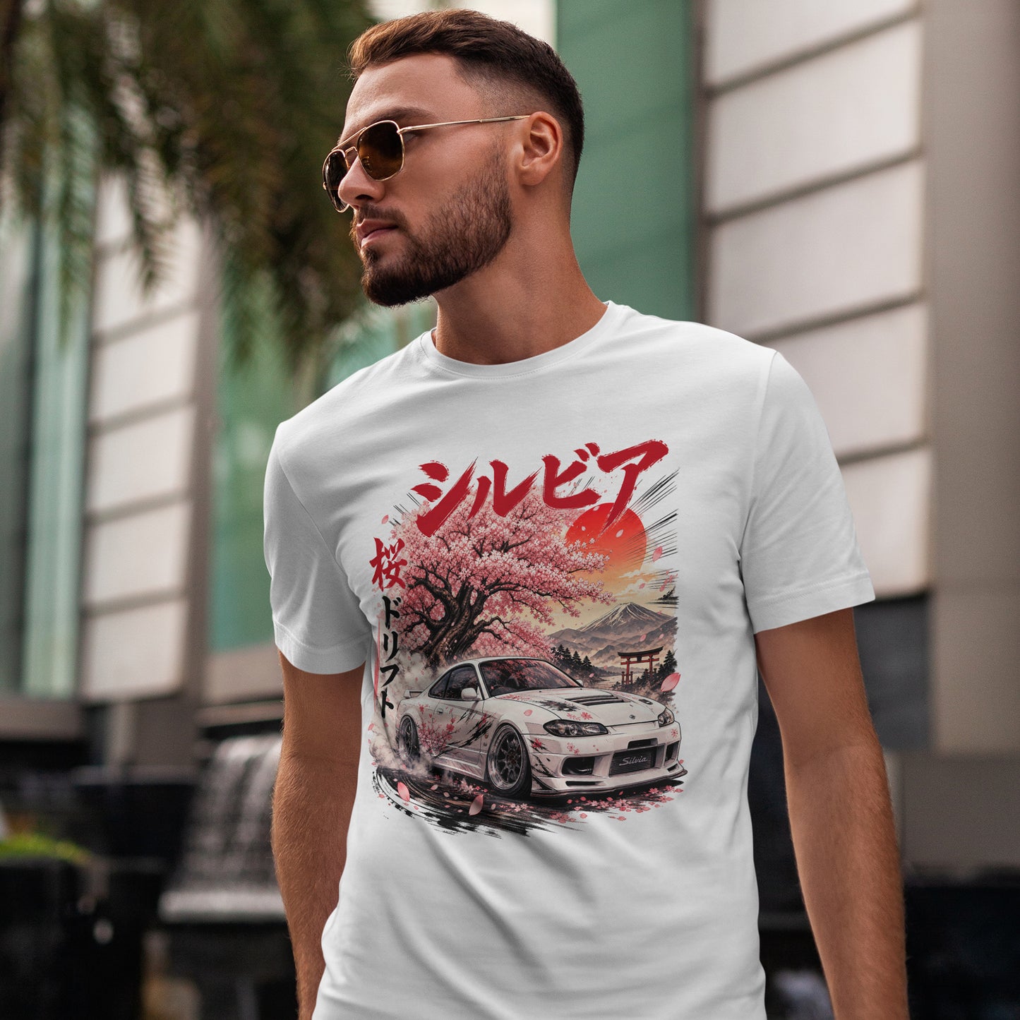 Nissan Silvia S15 - jazda bokiem pod Fuji