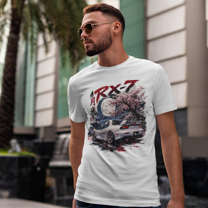 Mazda RX-7 - Księżycowa Sakura pod pełnią