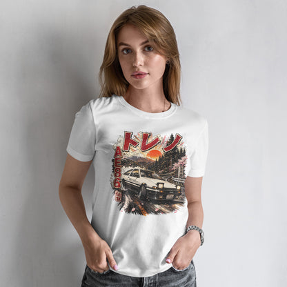 Toyota AE86 Trueno - Biały Duch Hakone