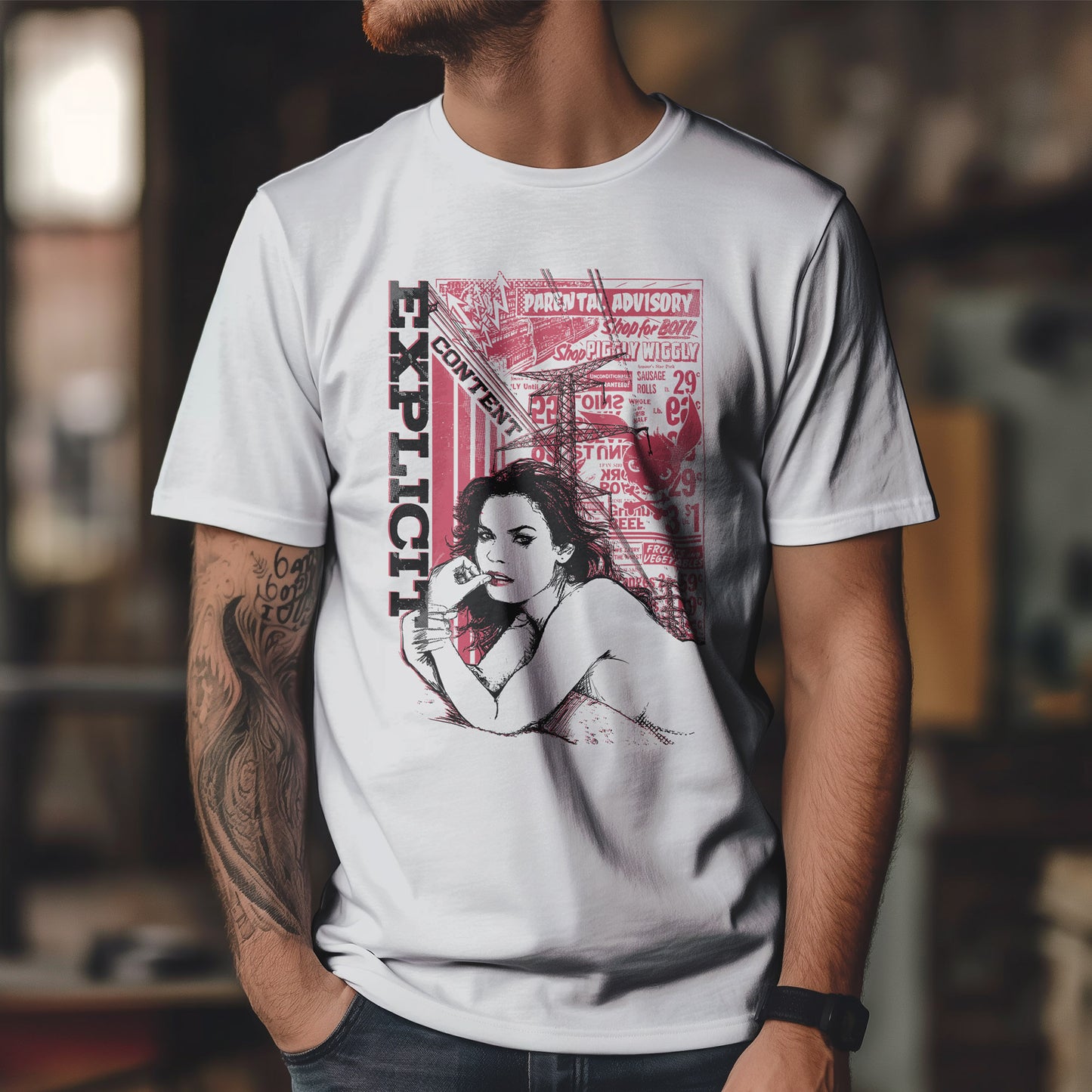 Explicit Content - punkowy kolaż