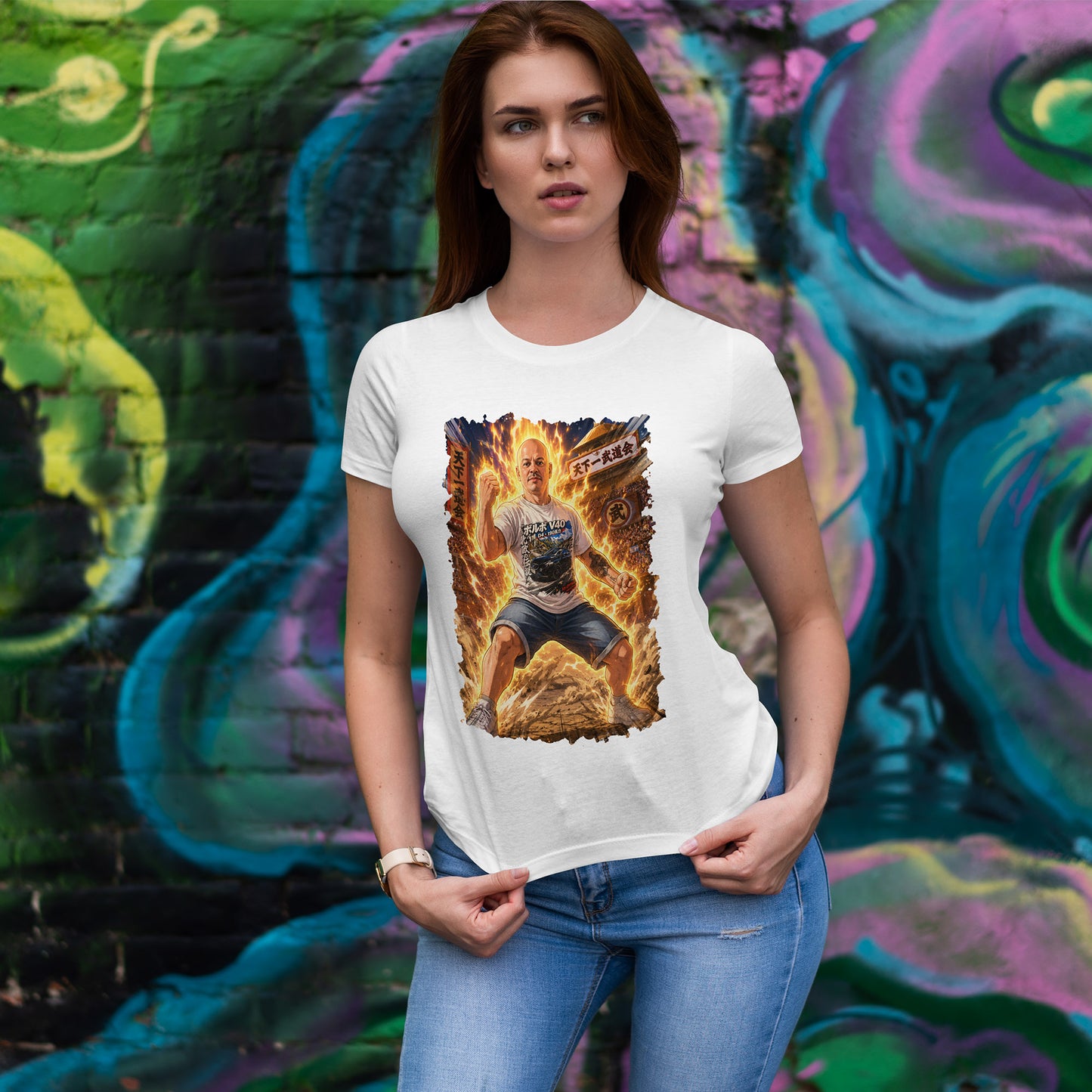 Ty jako postać Anime / Manga – Koszulka Personalizowana