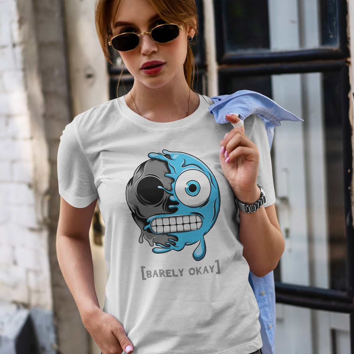 Barely Okay - koszulka dla tych, co ledwo ogarniają