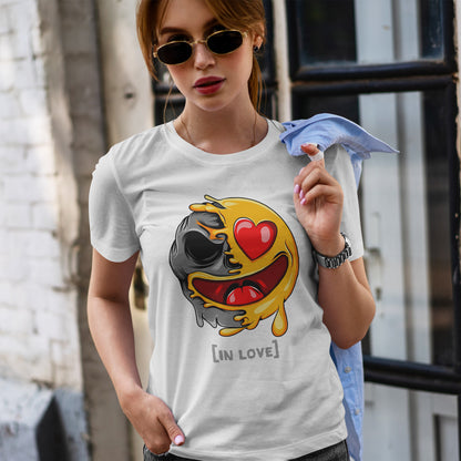 In Love - koszulka z zakochaną emotką