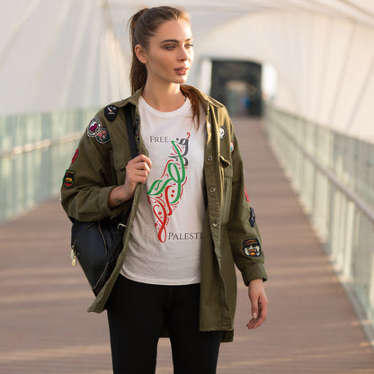Koszulka Free Palestine - mocny przekaz w artystycznym stylu