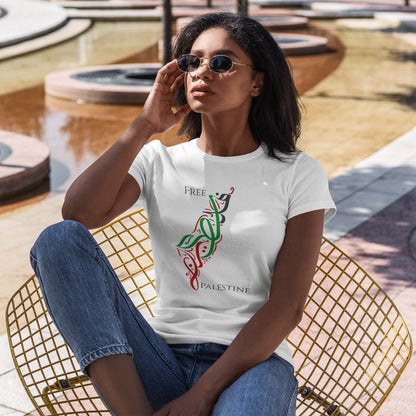 Koszulka Free Palestine - mocny przekaz w artystycznym stylu