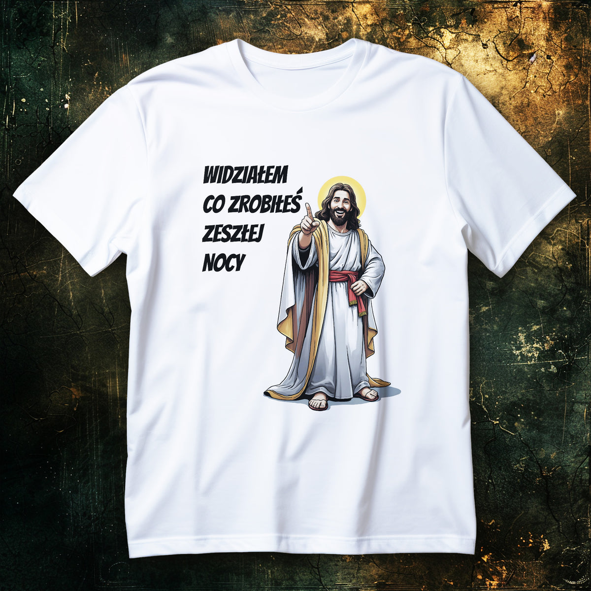 Widziałem co zrobiłeś zeszłej nocy... memiczny klimat z Jezusem