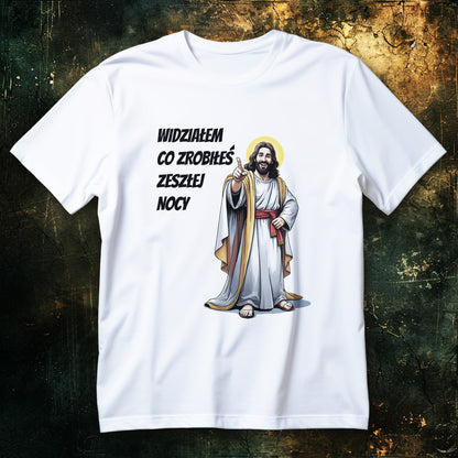 Widziałem co zrobiłeś zeszłej nocy... memiczny klimat z Jezusem