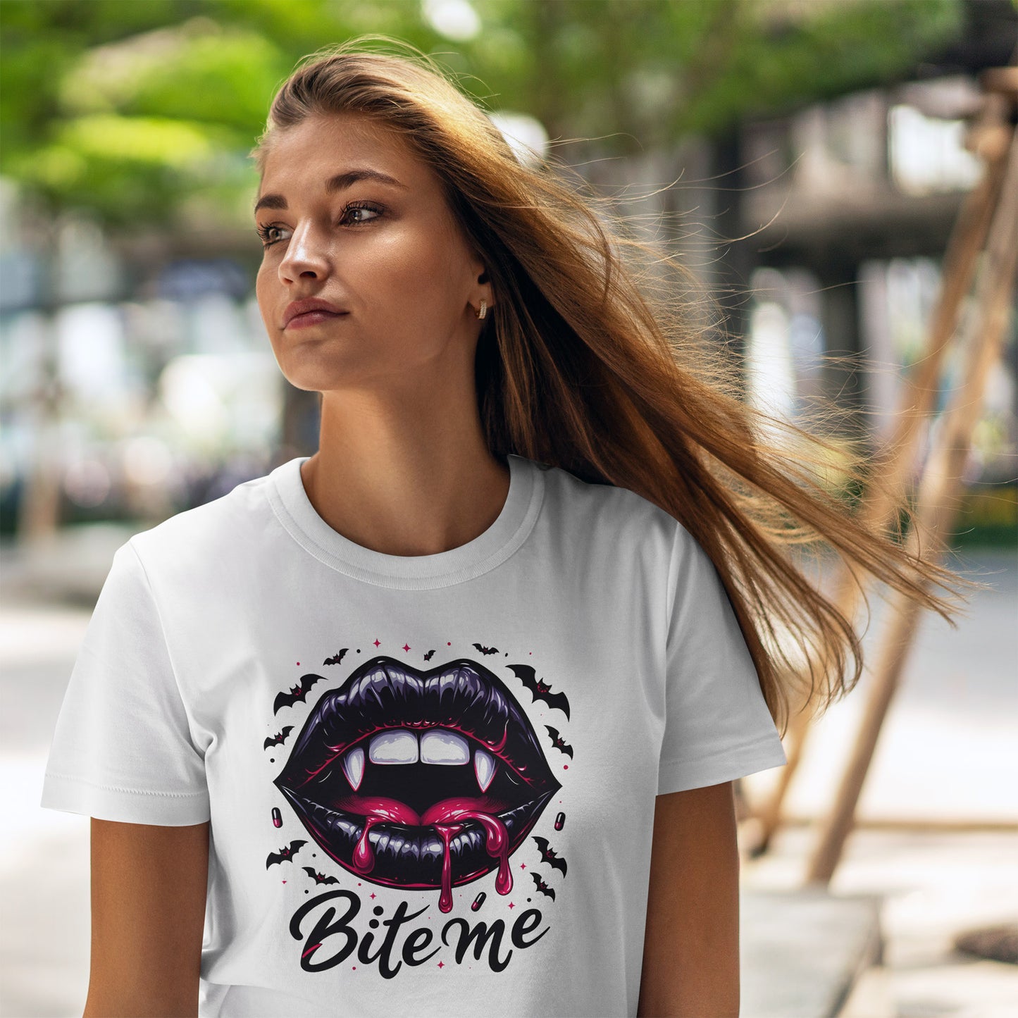 Bite me - wampirze kły i gotycki pazur