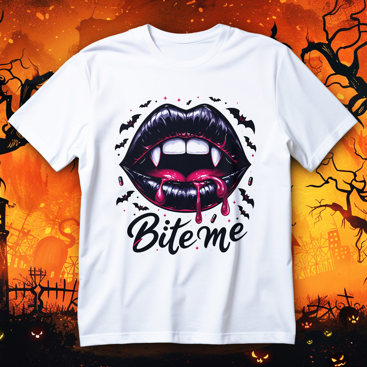 Bite me - wampirze kły i gotycki pazur