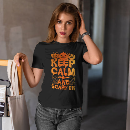 Keep Calm and Scary On - dynie na Halloween
