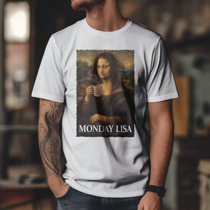 Monday Lisa - koszulka dla tych, co najpierw piją kawę