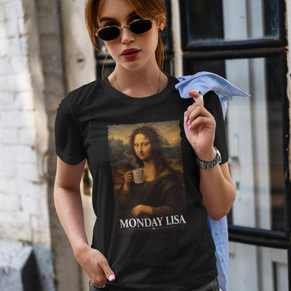 Monday Lisa - koszulka dla tych, co najpierw piją kawę