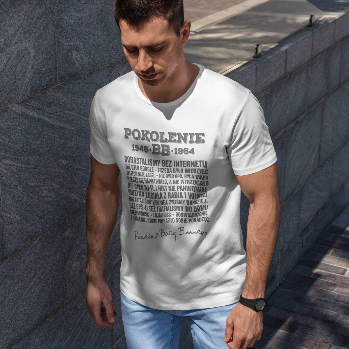 Pokolenie 1946-1964 - koszulka Baby Boomers z charakterem