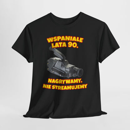 Nagrywamy, nie streamujemy - wspaniałe lata 90. - retro kamera vhs